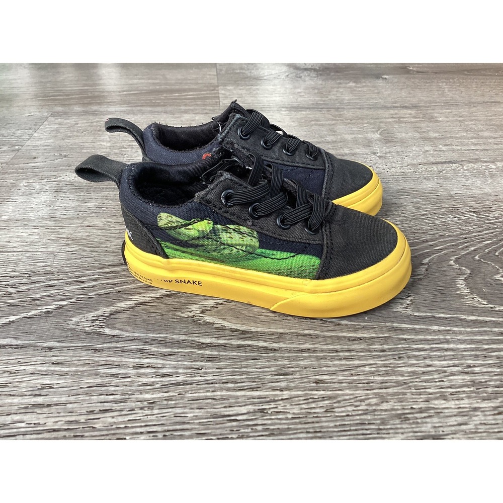 Vans X National Geographic Baby Size 4.5 Sneakers Photo Ark Frog Animal Shoes